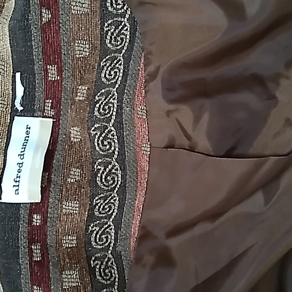 Alfred Dunner Southwest Open Beaded Lined Blazer. Size See Measurements - Picture 10 of 11